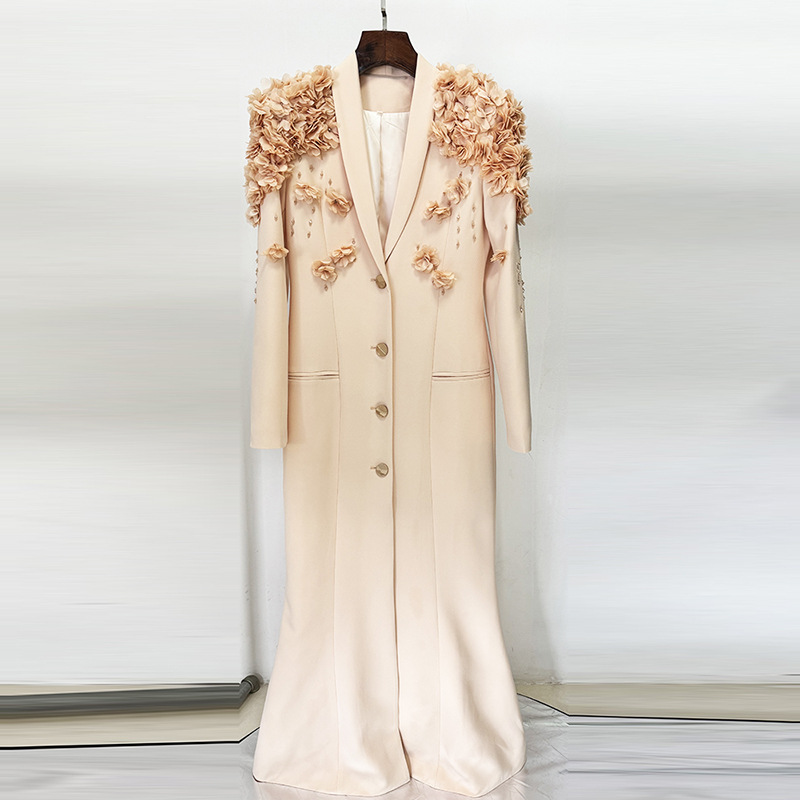 Floral Embellished Maxi Dress With Sweetheart Neckline - Image 7