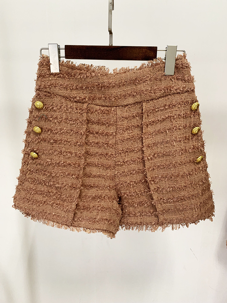 Trendy Fringed Tweed Blazer For Elegant Style - Image 7